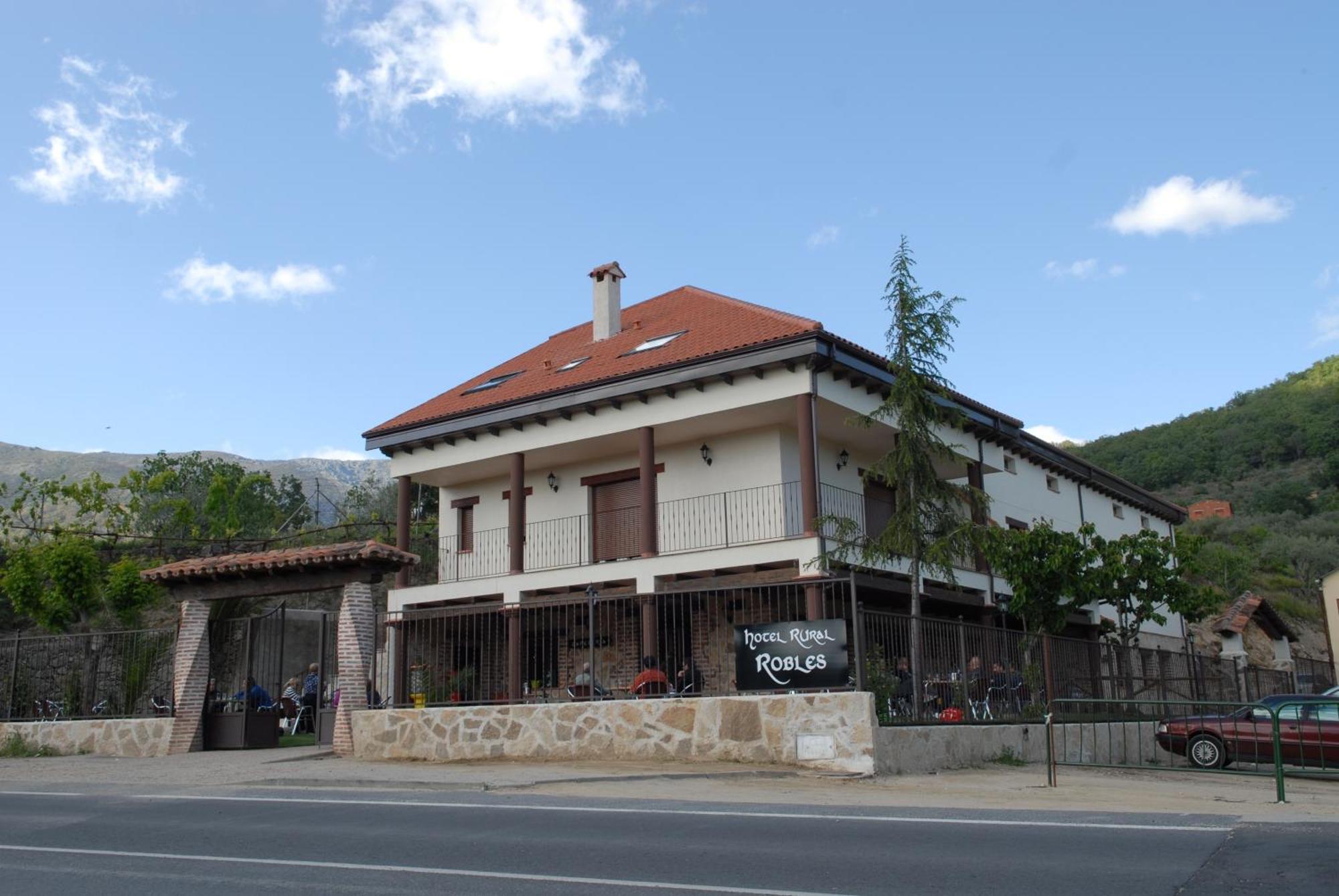 Hotel Rural Robles Jarandilla de la Vera Bagian luar foto